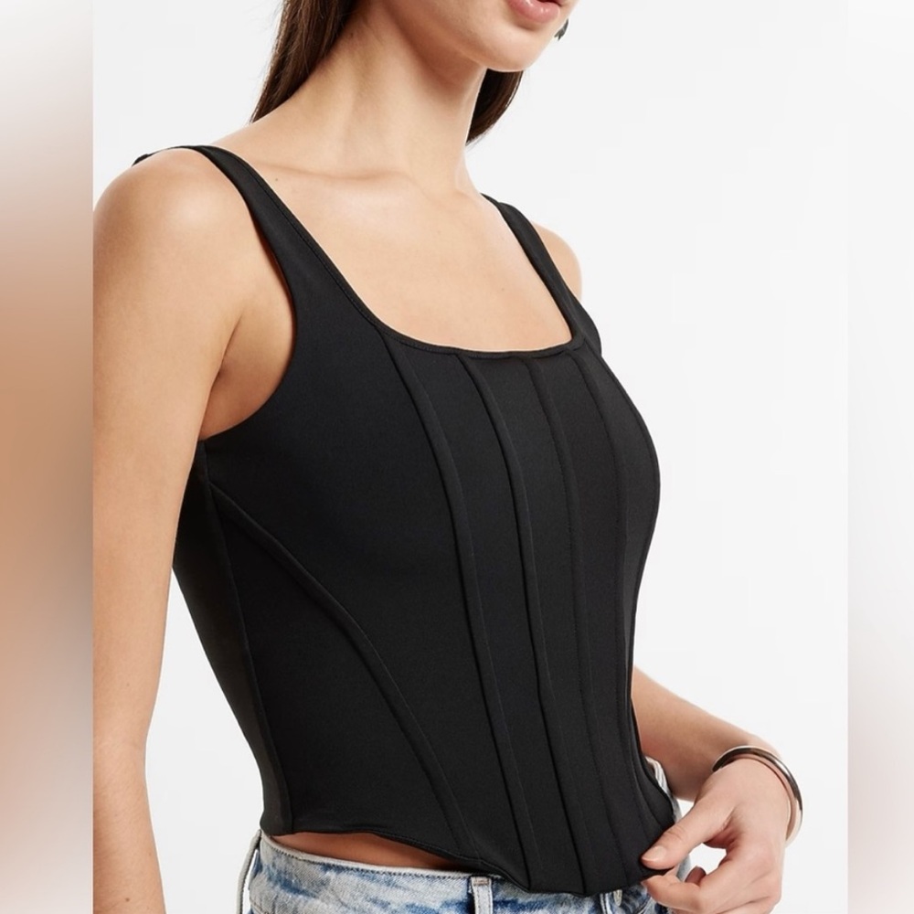 Express Body Contour High Compression Corset Cropped Tank